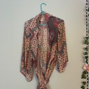Long blouse hippie style